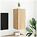 Mobile TV a Parete con Luci LED Rovere Sonoma 30,5x35x70 cm - Foto miniatura 5