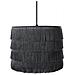 Lampadario Suapure Tessuto Nero - Foto miniatura 2