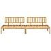 Divani Centrali Da Giardino Pallet 2pz Legno Massello Di Acacia - Foto miniatura 3