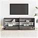 Mobile Tv Grigio Sonoma 120,5x40x46cm Legno Multistrato Metallo - Foto miniatura 3