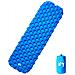 Materasso Campeggio Gonfiabile 1 Persona Blu Marino 190x58x6 cm - Foto miniatura 1