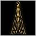 Albero di Natale a LED 339 LED Bianco Caldo 187 cm - Foto miniatura 2
