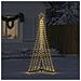 Albero di Natale a LED 339 LED Bianco Caldo 187 cm - Foto miniatura 3