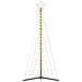 Albero di Natale a LED 339 LED Bianco Caldo 187 cm - Foto miniatura 6