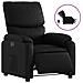Poltrona Reclinabile Elettrica Nera in Similpelle - Foto miniatura 1