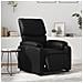 Poltrona Reclinabile Elettrica Nera in Similpelle - Foto miniatura 2