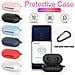 Custodia Protettiva In Silicone Blu Notte Per Auricolari Compatible With Samsung Galaxy Buds/buds Plus Black - Foto miniatura 5
