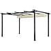 Pergola Autoportante 3 × 4 M Cassis Beige - Struttura In Alluminio - Foto miniatura 3