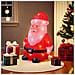 Lampada Led Babbo Natale Decorazione Natalizia Acrilico Grande 21,5 X 16 Cm - Foto miniatura 2