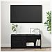Supporto TV Rovere nero 90 x 35 x 40 cm Legno multistrato - Foto miniatura 4