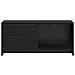 Supporto TV Rovere nero 90 x 35 x 40 cm Legno multistrato - Foto miniatura 6