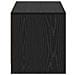 Supporto TV Rovere nero 90 x 35 x 40 cm Legno multistrato - Foto miniatura 7
