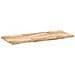 Piano Scrivania Non Trattato 120x60x4cm Legno Massello Acacia - Foto miniatura 7
