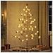 Albero di Natale in legno Marrone 210 cm Legno di pino massello - Foto miniatura 2