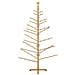 Albero di Natale in legno Marrone 210 cm Legno di pino massello - Foto miniatura 5