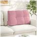 Cuscino per Schiena Rosa 80 x 24 x 50 cm Velluto - Foto miniatura 2