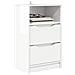 Comodini 2 pcs Bianco Lucido 40 x 30 x 467 cm Legno multistrato - Foto miniatura 3