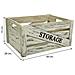 Set Cassetti In Legno 2 Pezzi 36x28x15h Cm - Foto miniatura 7