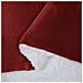 Coperta Rosso Bordeaux 130 x 150 cm Panno - Foto miniatura 6