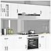 Rivestimento da Cucina 2 pcs Grigio chiaro 120 x 60 cm - Foto miniatura 2