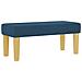 Letto a molle con materasso Blu 80 x 200 cm Tessuto - Foto miniatura 6