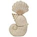 Scultura Conchiglia Sand In Resina Beige Effetto Sabbia - Foto miniatura 1