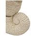 Scultura Conchiglia Sand In Resina Beige Effetto Sabbia - Foto miniatura 4