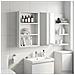 Armadio da bagno a muro Bianco 40 x 10 x 60,5 cm - Foto miniatura 5