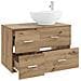 Set di mobili per il bagno 2 pz Rovere Artigianale - Foto miniatura 6