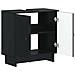 Armadio per Lavabo da Bagno EDE Nero 59,5 x 31,5 x 59 cm - Foto miniatura 2