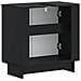 Armadio per Lavabo da Bagno EDE Nero 59,5 x 31,5 x 59 cm - Foto miniatura 5