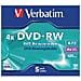 DVD-RW 4x Advanced SERL 4.7GB 5pz Jewel Case - Foto miniatura 3
