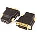 Adattatore Hdmi F - Dvi-d 24+1 M - Foto miniatura 2