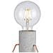Lampada Da Tavolo Comodino Elegante Moderna Oro Rosato Versanora Vn-l00022-eu - Foto miniatura 2