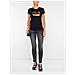 Maglia T Shirt Maglie Donna Armani Exchange 8nytdl 6231 Cotone Original Ai New Taglia S Colore Nero - Foto miniatura 2