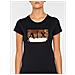 Maglia T Shirt Maglie Donna Armani Exchange 8nytdl 6231 Cotone Original Ai New Taglia S Colore Nero - Foto miniatura 4