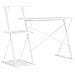 Scrivania con Ripiano Bianca 116x50x93 cm - Foto miniatura 2
