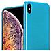 Custodia Compatibile Con Apple Iphone Xs Max In Turchese - Coperchio Protettivo In Silicone Tpu Flessibile Con Design Spazzolato - Foto miniatura 8
