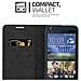 Custodia Compatibile Con Htc Desire 626g In Bruno Caffè - Coperchio Protettiva Con Chiusura Magnetica, Funzione Stand E Tasca Per Le Carte - Foto miniatura 8