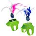 Gioco Interattivo Per Gatti Turbine Con Pallina Luminosa Inclusa, Componibile - Foto miniatura 11