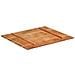 Piano Tavolo in Legno Massello di Acacia 15-16 mm 70x80 cm - Foto miniatura 2