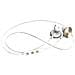 BUTTONS Auricolare Stereofonico Bluetooth Oro, Bianco auricolare per telefono cellulare - Foto miniatura 2