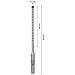 EXPERT trap. a perc. SDS plus-7X 6x100x165mm - Foto miniatura 6