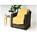 Telo Arredo Granfoulard Copritutto Cotone Made Italy Vari Disegni Arredatutto Copriletto Multiuso 1 Piazza Tinta Unita Giallo - Foto miniatura 1