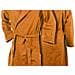 Accappatoio Con Cappuccio In Microfibra Adulto Unisex In Tinta Unita Vari Colori Xxl Arancio - Foto miniatura 9