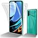 Custodia Compatibile Con Xiaomi Redmi 9t In Transparente - 360° Full Body Copertura Protettiva - Protezione Anteriore E Posteriore, Protezione A Tutto Tondo Con Protezione Del Display - Foto miniatura 1