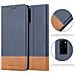 Custodia Compatibile Con Samsung Galaxy S20 Plus In Blu Scuro Marrone - Coperchio Protettiva Con Chiusura Magnetica, Funzione Stand E Tasca Per Le Carte - Foto miniatura 6