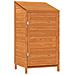 Capanno Da Giardino Marrone 55x52x112cm Legno Massello Di Abete - Foto miniatura 2
