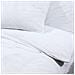 Set Copripiumino Bianco 200x200 Cm In Microfibra Leggera - Foto miniatura 4