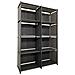 Scaffale Organizzativo 5 Piani 10 Fori Pvc E Tessuto Home 125x80x29 Cm - Foto miniatura 5